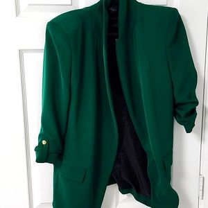 Womens Green Blazer